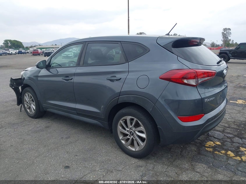 2018 Hyundai Tucson VIN KM8J23A4XJU700292 IAAI salvage auction — FRONT END, Salvage (California), sold $3,050 on 2026-07-09 (photo 3)