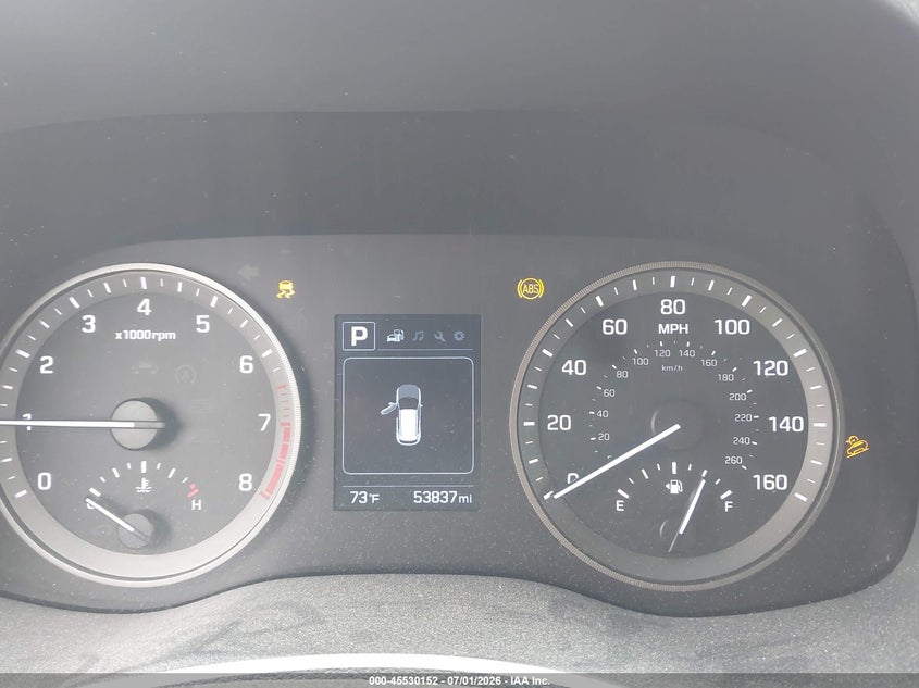 2018 Hyundai Tucson VIN KM8J23A4XJU700292 IAAI salvage auction — FRONT END, Salvage (California), sold $3,050 on 2026-07-09 (photo 7)
