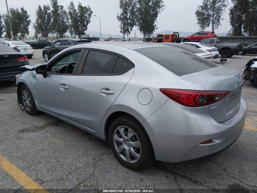 2017 Mazda 3 VIN JM1BN1U70H1104730 IAAI salvage auction — FRONT END, Salvage (California), sold $1,650 on 2026-07-28 (photo 3)
