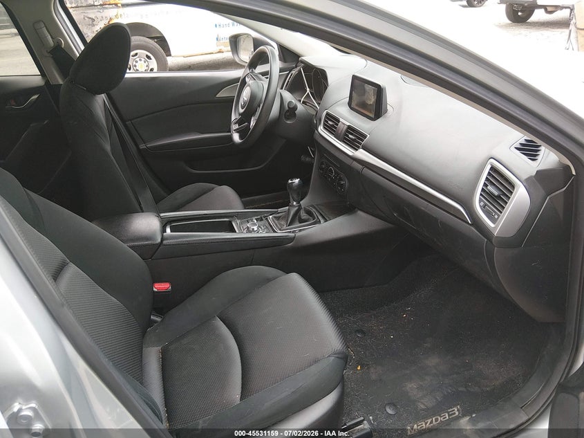 2017 Mazda 3 VIN JM1BN1U70H1104730 IAAI salvage auction — FRONT END, Salvage (California), sold $1,650 on 2026-07-28 (photo 5)