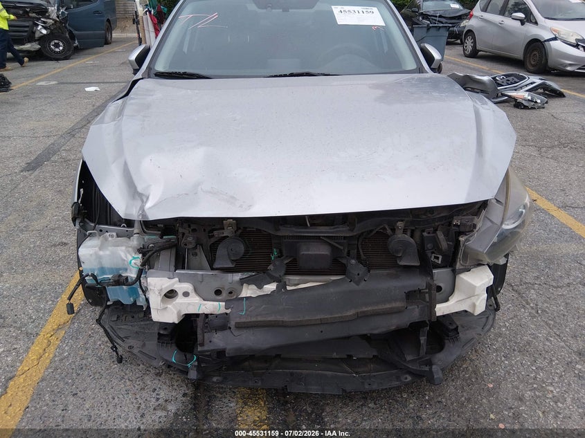 2017 Mazda 3 VIN JM1BN1U70H1104730 IAAI salvage auction — FRONT END, Salvage (California), sold $1,650 on 2026-07-28 (photo 6)