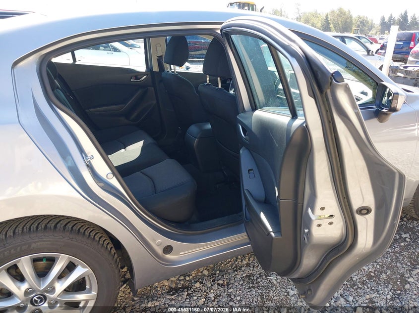 2016 Mazda 3 VIN JM1BM1U74G1345725 IAAI salvage auction — REAR END, Bill Of Sale (Washington), sold $3,250 on 2026-07-19 (photo 8)