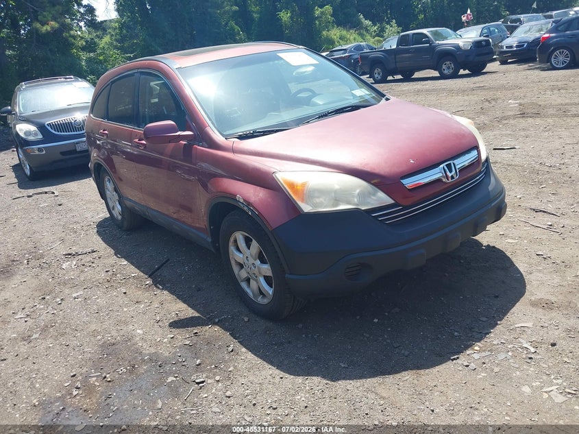 2008 Honda Cr-v VIN JHLRE38738C017383 IAAI salvage auction — NORMAL WEAR, Clear (New York), sold $1,100 on 2026-07-21 (photo 1)