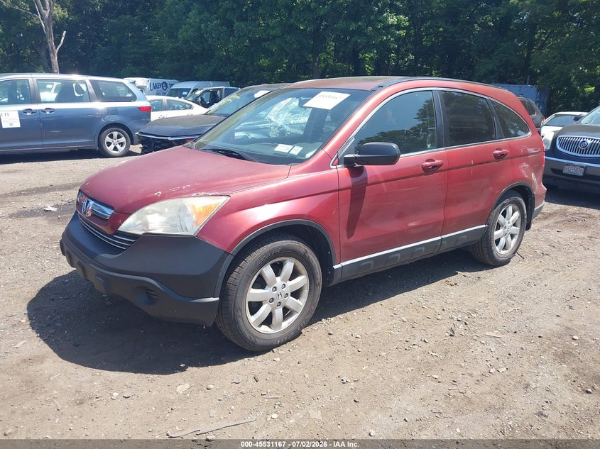 2008 Honda Cr-v VIN JHLRE38738C017383 IAAI salvage auction — NORMAL WEAR, Clear (New York), sold $1,100 on 2026-07-21 (photo 2)