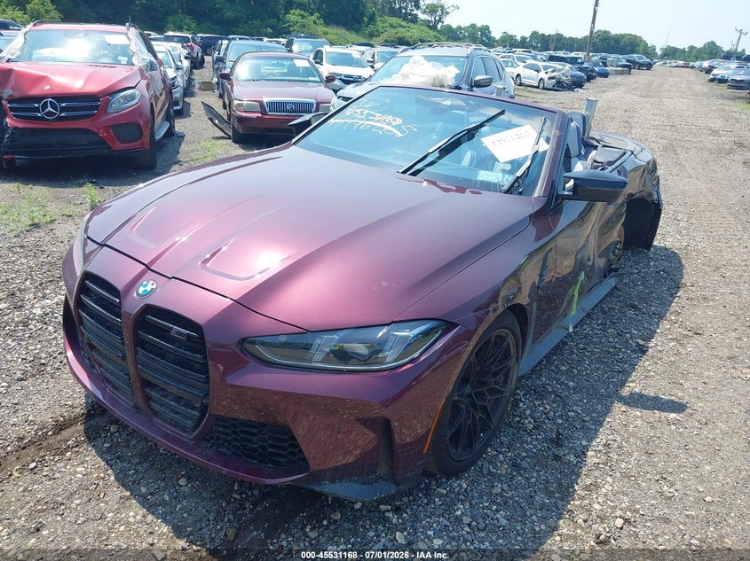 2026 BMW M4 VIN WBS43BA0XTCV94062 IAAI salvage auction — SIDE, Mv-907A (New York), sold $40,200 on 2026-07-07 (photo 2)