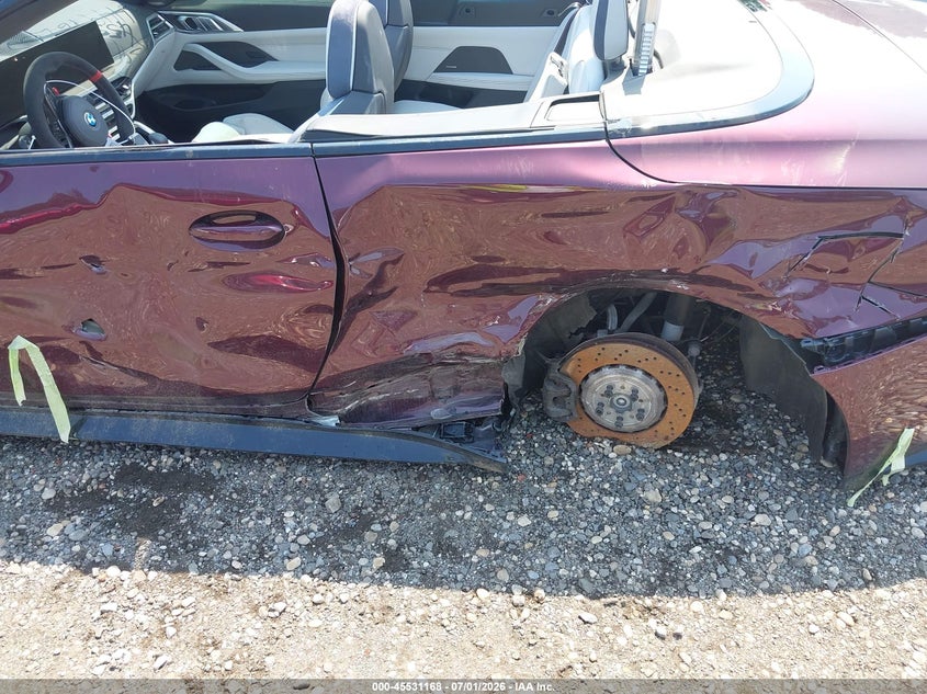 2026 BMW M4 VIN WBS43BA0XTCV94062 IAAI salvage auction — SIDE, Mv-907A (New York), sold $40,200 on 2026-07-07 (photo 6)