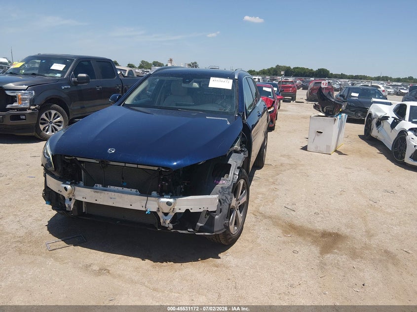 2019 Mercedes-benz Glc VIN WDC0G4JB7K1000457 IAAI salvage auction — FRONT END, Original (Texas), sold $7,900 on 2026-08-19 (photo 2)