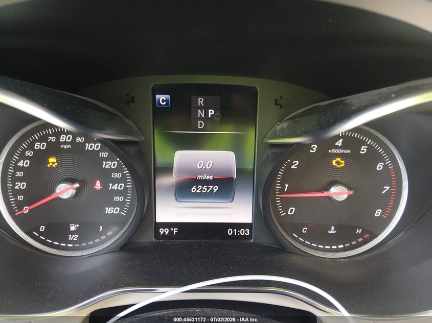 2019 Mercedes-benz Glc VIN WDC0G4JB7K1000457 IAAI salvage auction — FRONT END, Original (Texas), sold $7,900 on 2026-08-19 (photo 7)