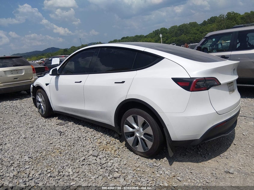 2021 Tesla Model y VIN 5YJYGDEE2MF294390 IAAI salvage auction — FRONT END, Salvage (Tennessee), sold $9,600 on 2026-07-30 (photo 3)