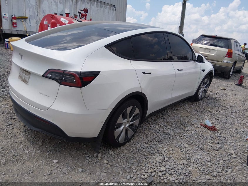 2021 Tesla Model y VIN 5YJYGDEE2MF294390 IAAI salvage auction — FRONT END, Salvage (Tennessee), sold $9,600 on 2026-07-30 (photo 4)
