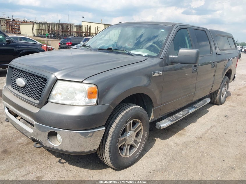 2006 Ford F-150 VIN 1FTPW14526FB74425 IAAI salvage auction — FRONT END, Clear (Michigan), sold $625 on 2026-08-01 (photo 2)