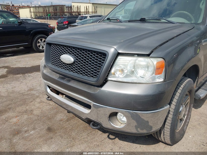 2006 Ford F-150 VIN 1FTPW14526FB74425 IAAI salvage auction — FRONT END, Clear (Michigan), sold $625 on 2026-08-01 (photo 6)