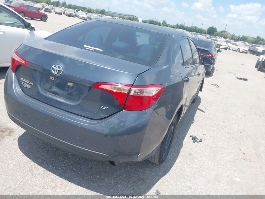 2018 Toyota Corolla VIN 5YFBURHE5JP743343 IAAI salvage auction — NORMAL WEAR, Original (Texas), sold $2,900 on 2026-07-29 (photo 4)