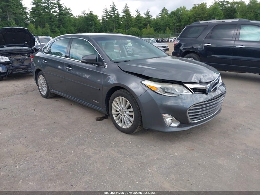 2013 Toyota Avalon VIN 4T1BD1EB9DU008007 IAAI salvage auction — FRONT END, Salvage Title, sold $2,450 on 2026-07-24 (photo 1)