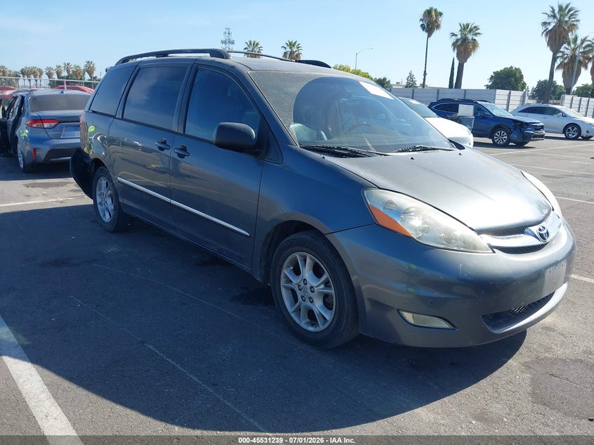 2006 Toyota Sienna VIN 5TDZA22C66S545536 IAAI salvage auction — RIGHT REAR, Salvage (California), sold $925 on 2026-07-16 (photo 1)