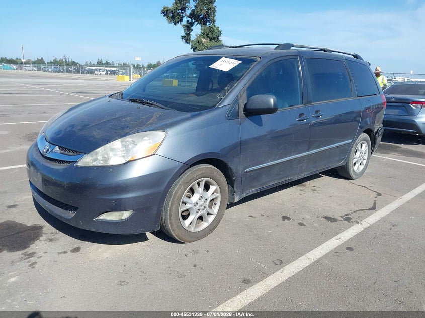2006 Toyota Sienna VIN 5TDZA22C66S545536 IAAI salvage auction — RIGHT REAR, Salvage (California), sold $925 on 2026-07-16 (photo 2)