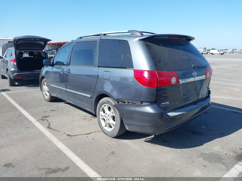 2006 Toyota Sienna VIN 5TDZA22C66S545536 IAAI salvage auction — RIGHT REAR, Salvage (California), sold $925 on 2026-07-16 (photo 3)