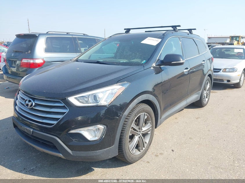 2014 Hyundai Santa fe VIN KM8SRDHF8EU065270 IAAI salvage auction — NORMAL WEAR, Clear (Colorado), sold $1,600 on 2026-07-14 (photo 2)