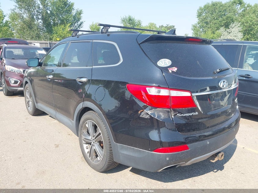 2014 Hyundai Santa fe VIN KM8SRDHF8EU065270 IAAI salvage auction — NORMAL WEAR, Clear (Colorado), sold $1,600 on 2026-07-14 (photo 3)