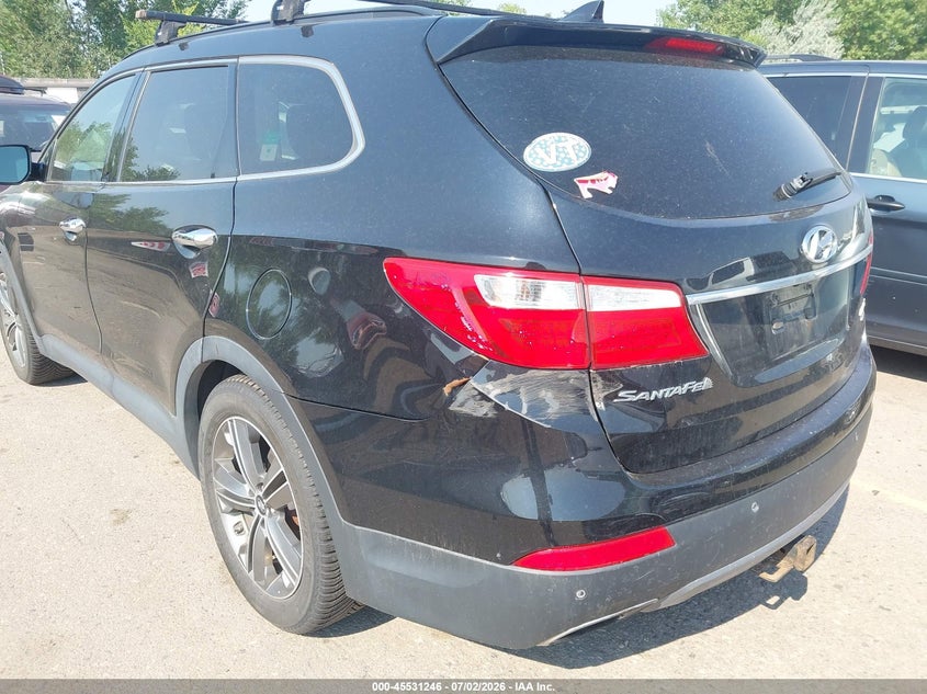 2014 Hyundai Santa fe VIN KM8SRDHF8EU065270 IAAI salvage auction — NORMAL WEAR, Clear (Colorado), sold $1,600 on 2026-07-14 (photo 6)