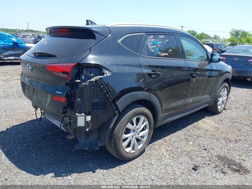 2021 Hyundai Tucson VIN KM8J3CA41MU367725 IAAI salvage auction — FRONT END, Salvage (New Jersey), sold $3,850 on 2026-08-31 (photo 4)