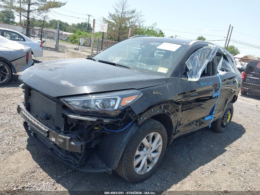 2021 Hyundai Tucson VIN KM8J3CA41MU367725 IAAI salvage auction — FRONT END, Salvage (New Jersey), sold $3,850 on 2026-08-31 (photo 6)