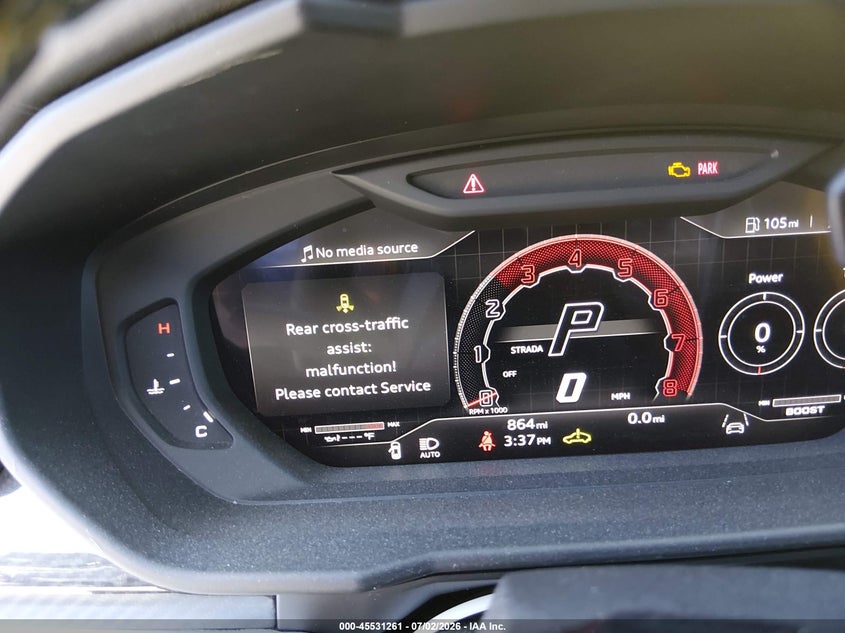2024 Lamborghini Urus VIN ZPBUB3ZL0RLA29710 IAAI salvage auction — FRONT END, Salvage Title, sold $142,000 on 2026-07-16 (photo 7)