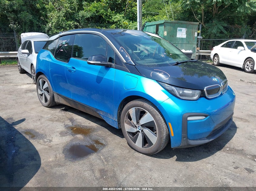 2018 BMW I3 VIN WBY7Z4C57JVD95870 IAAI salvage auction — ROOF, Salvage Title, sold $3,550 on 2026-07-30 (photo 1)