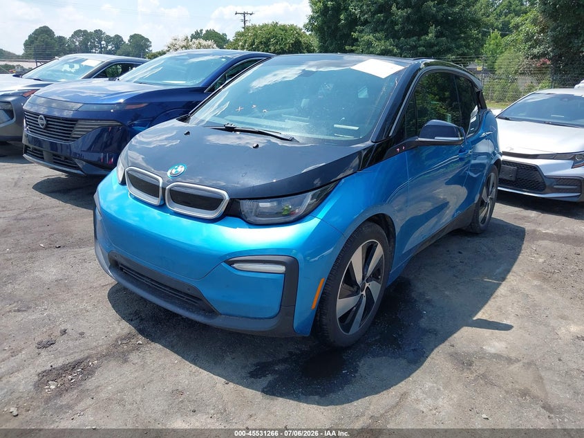 2018 BMW I3 VIN WBY7Z4C57JVD95870 IAAI salvage auction — ROOF, Salvage Title, sold $3,550 on 2026-07-30 (photo 2)