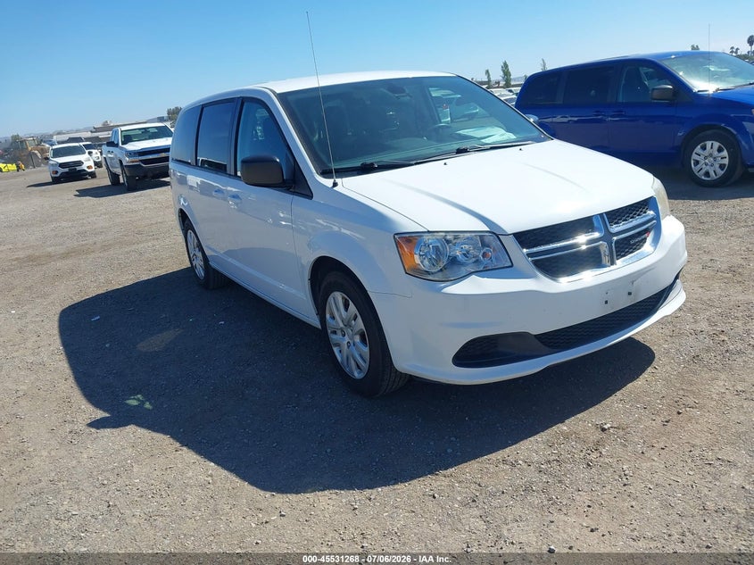 2018 Dodge Grand caravan VIN 2C4RDGBG4JR356408 — IAAI salvage auction photo