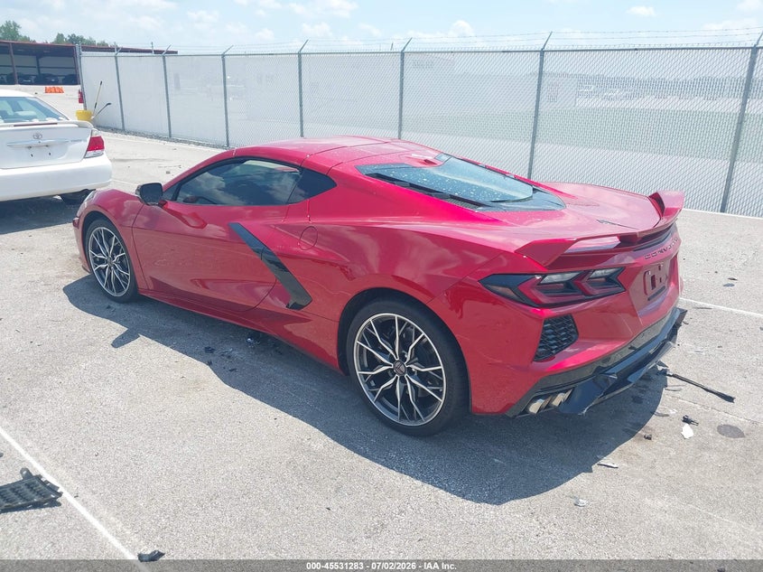 2024 Chevrolet Corvette VIN 1G1YB2D46R5121405 IAAI salvage auction — REAR END, Salvage (Indiana), sold $38,000 on 2026-07-30 (photo 3)