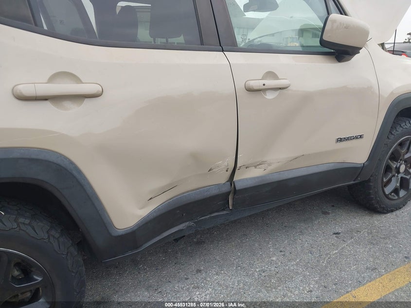 2016 Jeep Renegade VIN ZACCJBBT5GPD87291 IAAI salvage auction — LEFT SIDE, Salvage (California), sold $2,150 on 2026-07-28 (photo 6)