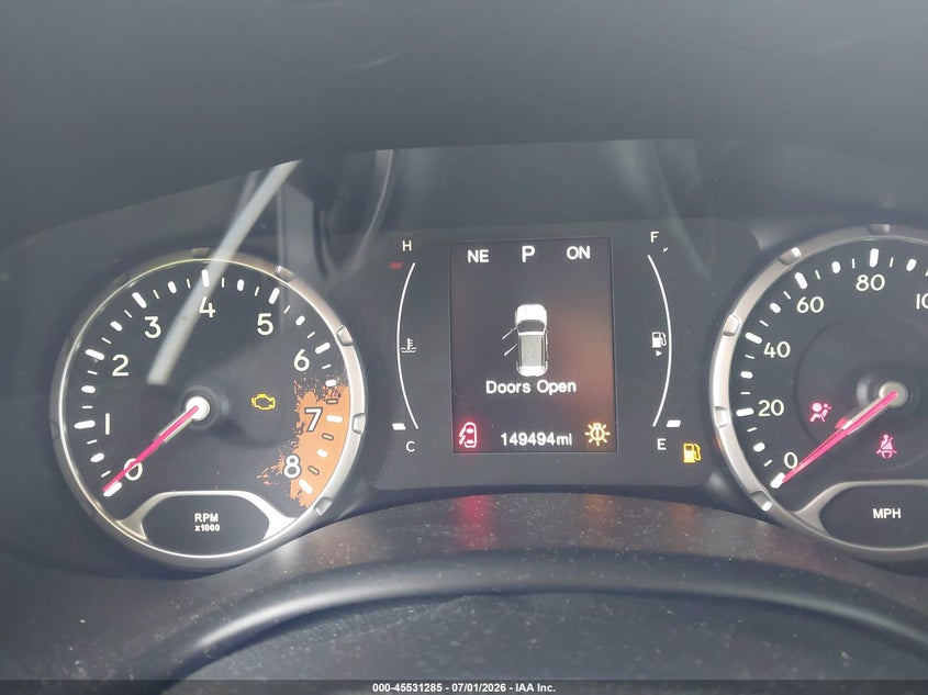 2016 Jeep Renegade VIN ZACCJBBT5GPD87291 IAAI salvage auction — LEFT SIDE, Salvage (California), sold $2,150 on 2026-07-28 (photo 7)