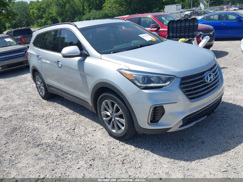 2017 Hyundai Santa fe VIN KM8SM4HF0HU220753 IAAI salvage auction — MECHANICAL, Original (Ohio), sold $1,650 on 2026-07-28 (photo 1)