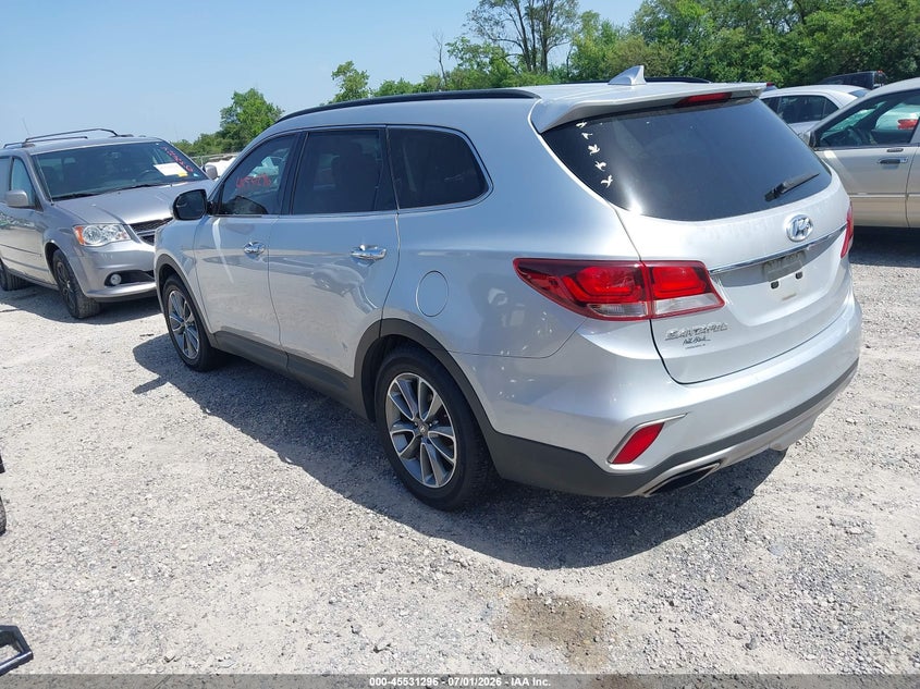 2017 Hyundai Santa fe VIN KM8SM4HF0HU220753 IAAI salvage auction — MECHANICAL, Original (Ohio), sold $1,650 on 2026-07-28 (photo 3)
