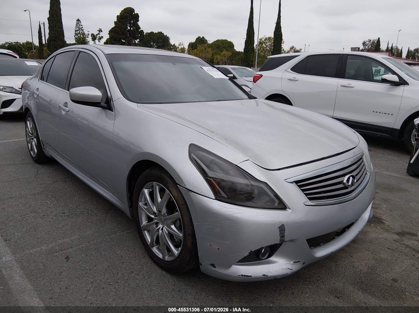 2011 Infiniti G37 VIN JN1CV6AP7BM302347 IAAI salvage auction — REAR END, Salvage (California), sold $875 on 2026-07-23 (photo 1)