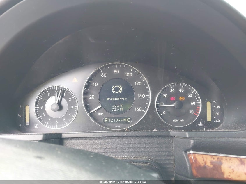 2007 Mercedes-benz E-class VIN WDBUF87X37B124679 IAAI salvage auction — NORMAL WEAR, Clear (New Jersey), sold $825 on 2026-07-28 (photo 7)