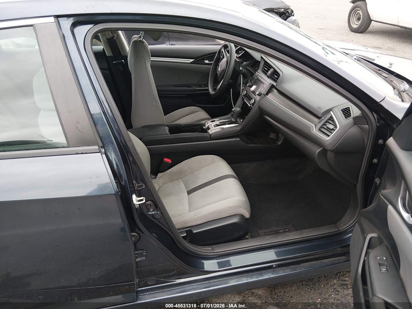 2019 Honda Civic VIN 2HGFC2F69KH534316 IAAI salvage auction — LEFT REAR, Salvage (California), sold $4,750 on 2026-07-09 (photo 5)