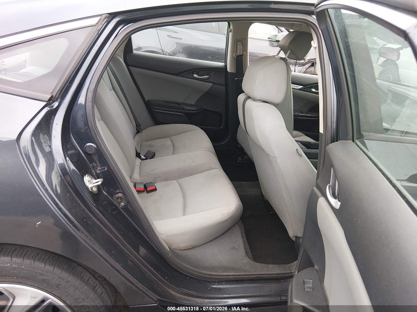 2019 Honda Civic VIN 2HGFC2F69KH534316 IAAI salvage auction — LEFT REAR, Salvage (California), sold $4,750 on 2026-07-09 (photo 8)