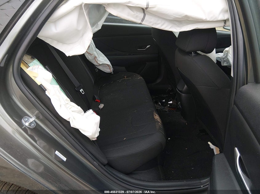 2025 Hyundai Elantra VIN KMHLM4DJXSU162723 IAAI salvage auction — FRONT & REAR, Certificate Of Destruction (Florida), sold $1,300 on 2026-07-13 (photo 8)