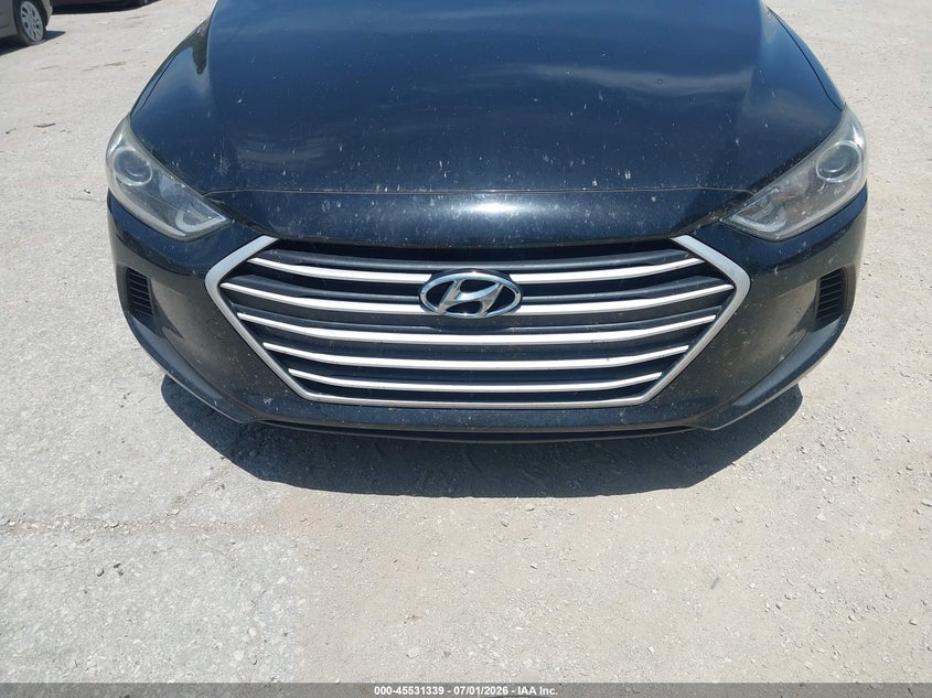2018 Hyundai Elantra VIN KMHD84LF5JU489454 IAAI salvage auction — NORMAL WEAR, Clear (Montana), sold $25 on 2026-07-29 (photo 6)