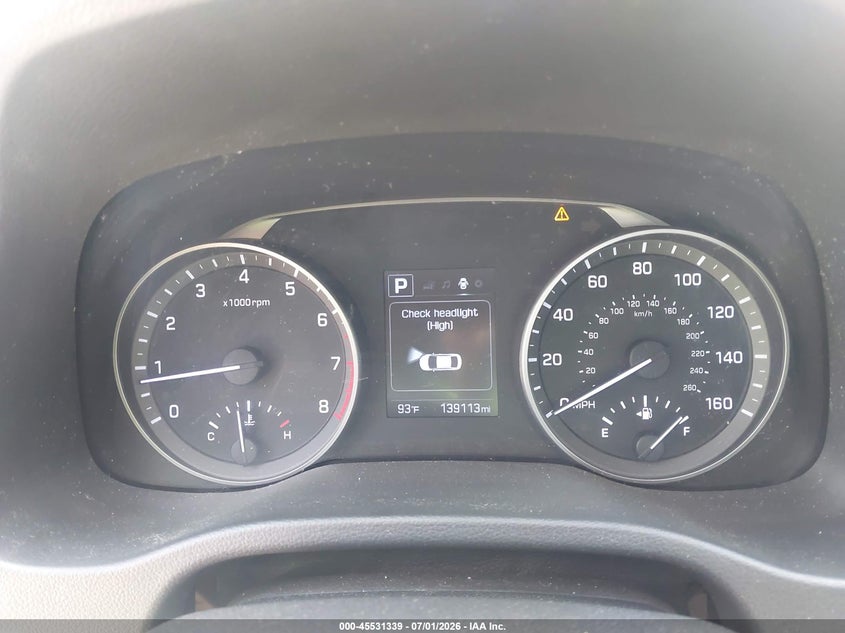 2018 Hyundai Elantra VIN KMHD84LF5JU489454 IAAI salvage auction — NORMAL WEAR, Clear (Montana), sold $25 on 2026-07-29 (photo 7)