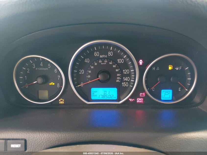 2008 Hyundai Veracruz VIN KM8NU73C78U036924 IAAI salvage auction — NORMAL WEAR, Clear (Utah), sold $275 on 2026-07-20 (photo 7)