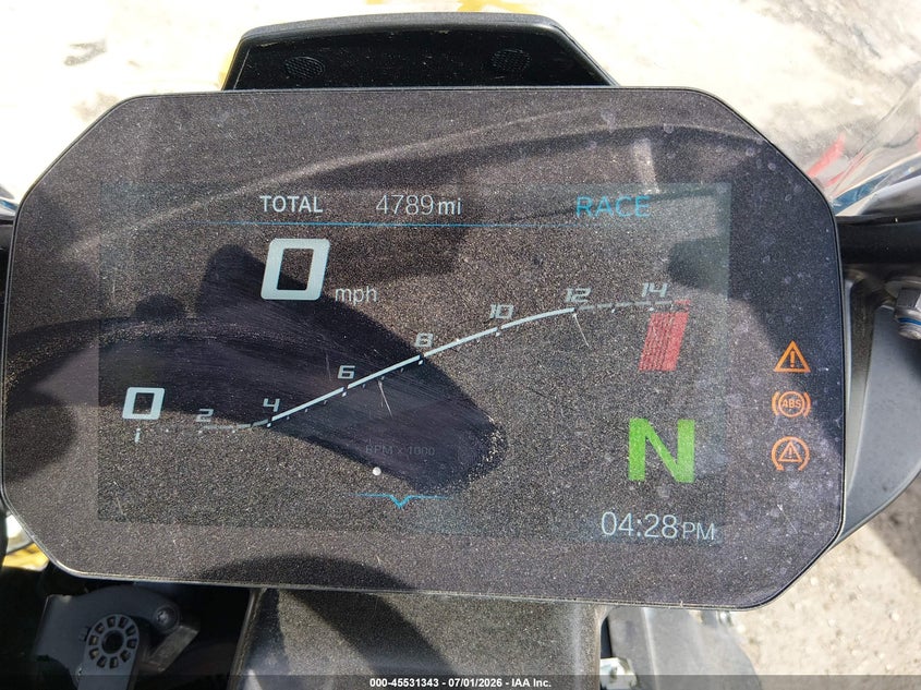 2024 BMW S 1000 VIN WB10E6302R6K32123 IAAI salvage auction — RIGHT SIDE, Salvage (Oklahoma), sold $9,200 on 2026-09-22 (photo 7)