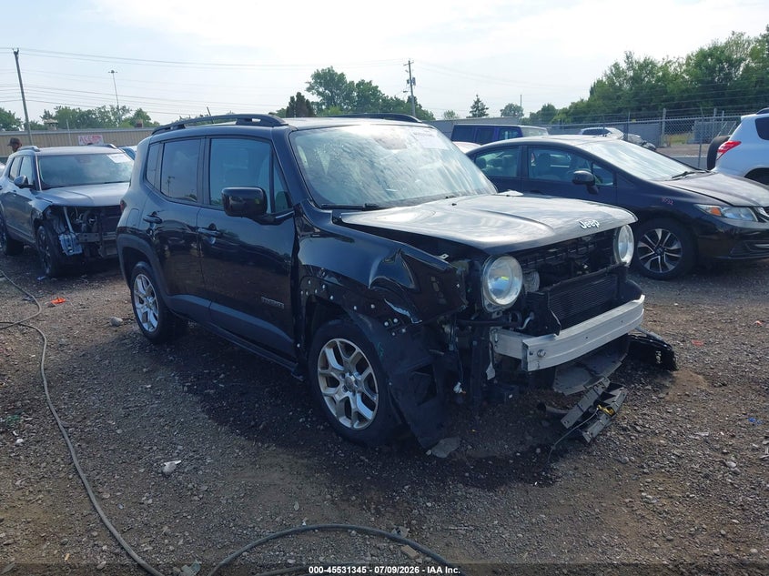 2015 Jeep Renegade VIN ZACCJBBT0FPB72466 IAAI salvage auction — FRONT END, Wait Title, sold $775 on 2026-08-09 (photo 1)
