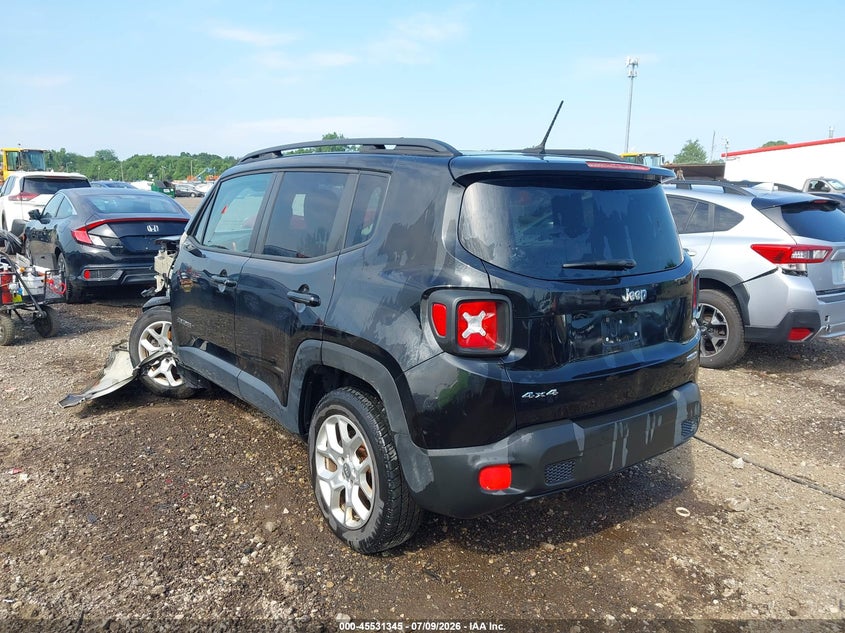 2015 Jeep Renegade VIN ZACCJBBT0FPB72466 IAAI salvage auction — FRONT END, Wait Title, sold $775 on 2026-08-09 (photo 3)