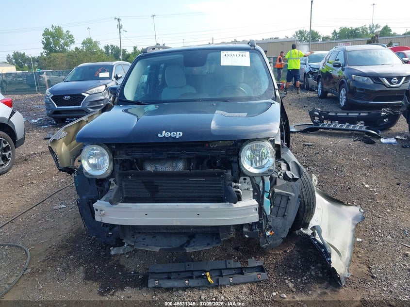 2015 Jeep Renegade VIN ZACCJBBT0FPB72466 IAAI salvage auction — FRONT END, Wait Title, sold $775 on 2026-08-09 (photo 6)
