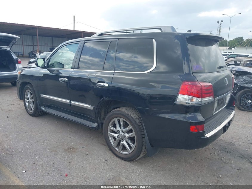 2013 Lexus Lx VIN JTJHY7AX6D4105749 IAAI salvage auction — FRONT END, Salvage (Texas), sold $12,100 on 2026-07-30 (photo 3)