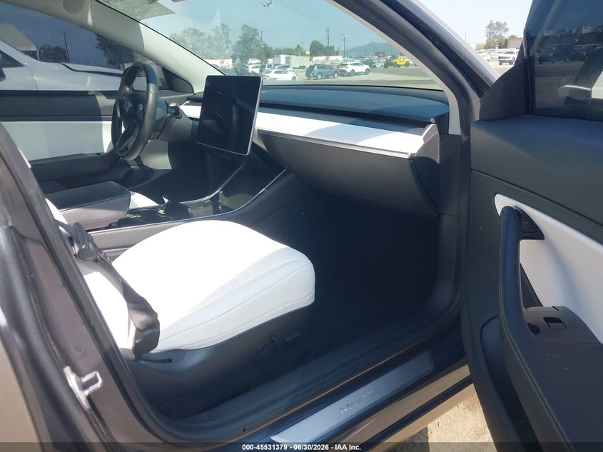 2020 Tesla Model 3 VIN 5YJ3E1EA9LF615643 IAAI salvage auction — LEFT REAR, Salvage (California), sold $8,550 on 2026-07-29 (photo 5)