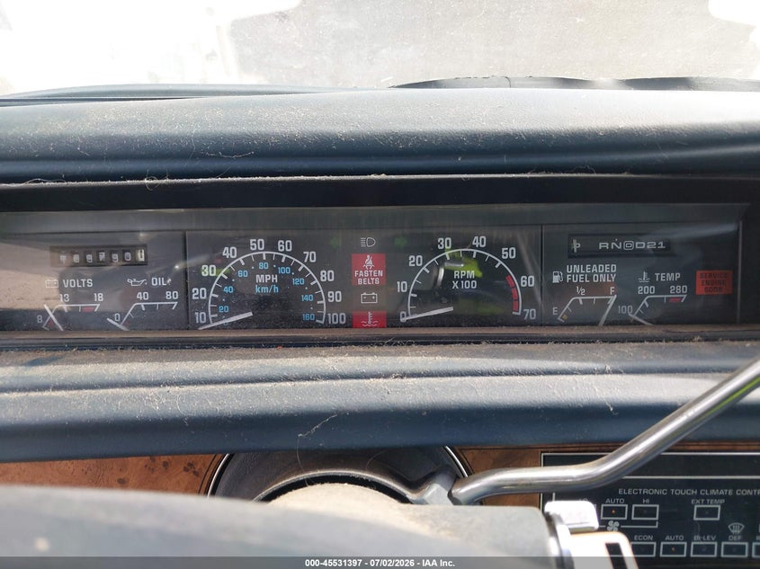 1990 Buick Lesabre VIN 1G4HR54C1LH557656 IAAI salvage auction — NORMAL WEAR, Clear (Kansas), sold $200 on 2026-07-31 (photo 7)